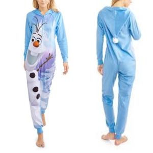 Olaf Frozen one piece women's pajamas